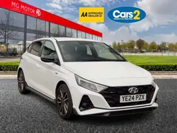 White Used 2024 Hyundai i20 N Line Hatchback | £17,790 (Fair price)