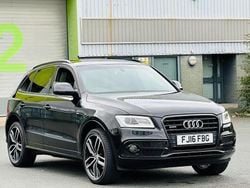Black Used 2016 Audi Q5 S-line plus SUV | £10,790 (Fair price)