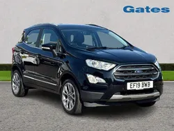 Black Used 2019 Ford Ecosport Titanium SUV | £10,499 (Fair price)