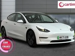 White Used 2021 Tesla Model 3 Long Range Sedan | £22,500 (Expensive)