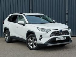 White Used 2020 Toyota RAV4 Hybrid Design SUV | £23,998 (Fair price)