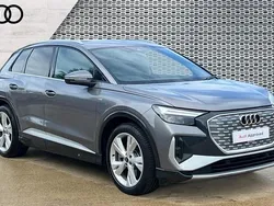 Grey Used 2024 Audi Q4 e-tron S-Line SUV | £33,374 (Super price)