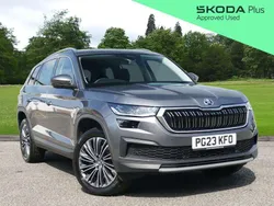 Graphite grey metallic Used 2023 Skoda Kodiaq SE L Executive SUV | £30,295 (Good price)