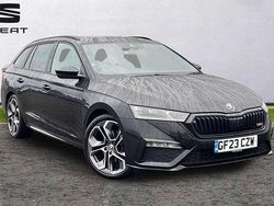 Black Used 2023 Skoda Octavia vRS Estate | £26,495 (Expensive)