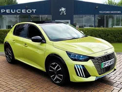 Yellow Used 2024 Peugeot e-208 GTi Hatchback | £17,900 (Super price)