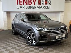 Grey Used 2019 VW Touareg R-line SUV | £23,795 (Fair price)
