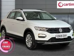 White Used 2020 VW T-Roc SE SUV | £17,200 (A bit pricey)
