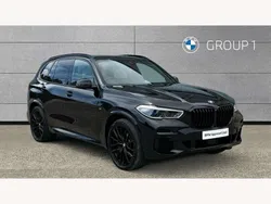Black Used 2022 BMW X5 M Sport SUV | £49,995 (A bit pricey)