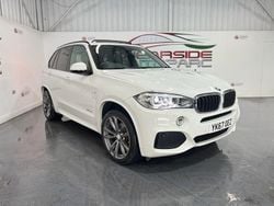 White Used 2017 BMW X5 M Sport SUV | £24,599 (Fair price)