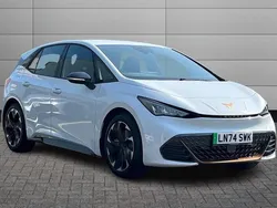 Glacial white Used 2024 Cupra Born e-Boost Hatchback | £23,490 (Good price)