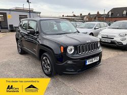 Black Used 2016 Jeep Renegade Sport SUV | £7,695 (Fair price)