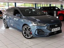 Blue Used 2024 Ford Focus ST-Line X Estate | £21,489 (Fair price)