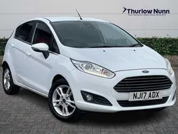 White Used 2017 Ford Fiesta Zetec Hatchback | £5,649 (Good price)