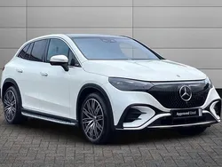 White Used 2024 Mercedes EQE500 AMG line Sedan | £54,980