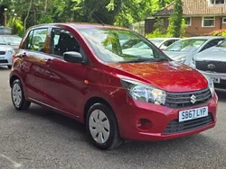 Red Used 2017 Suzuki Celerio Hatchback | £5,350 (Fair price)