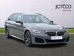 Grey Used 2021 BMW 530 M Sport Estate | £33,200 (Fair price)