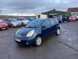 Blue Used 2008 Nissan Note Acenta MPV | £1,795 (Good price)