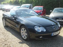 Black Used 2002 Mercedes SL500 Cabriolet | £8,999 (Fair price)
