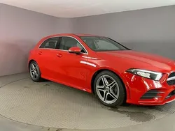 Red Used 2019 Mercedes A180 AMG line Hatchback | £16,999 (Fair price)