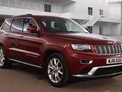 Red Used 2016 Jeep Grand Cherokee Summit SUV | £14,490 (Good price)