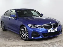 Blue Used 2021 BMW 320 M Sport Sedan | £21,766 (Fair price)