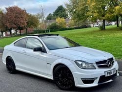 White Used 2014 Mercedes C63 AMG Coupe | £15,950 (Good price)