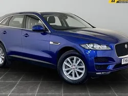 Blue Used 2019 Jaguar F-Pace Portfolio SUV | £17,195 (Good price)
