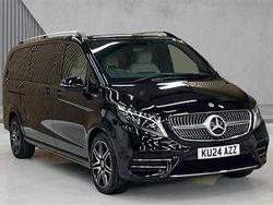 Black Used 2024 Mercedes V300 AMG line MPV | £67,280 (Expensive)