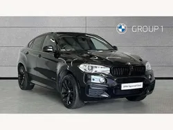 Black Used 2017 BMW X6 M Sport SUV | £23,990 (Fair price)