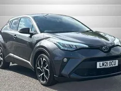 Grey Used 2021 Toyota C-HR Design SUV | £19,005 (Fair price)