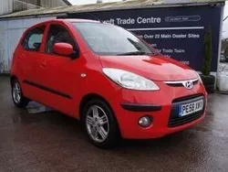 Red Used 2008 Hyundai i10 Comfort Hatchback | £2,787