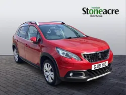 Red Used 2018 Peugeot 2008 Allure SUV | £7,995 (Fair price)
