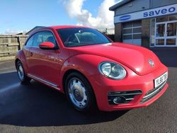 Red Used 2017 VW Beetle Design Hatchback | £6,990 (Fair price)