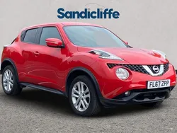 Red Used 2017 Nissan Juke N-Connecta SUV | £7,725 (Fair price)