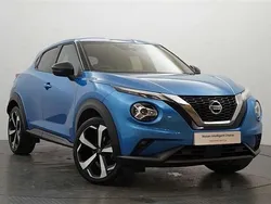 Blue Used 2022 Nissan Juke Tekna SUV | £15,198 (Fair price)