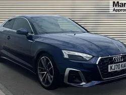 Blue Used 2020 Audi A5 S-Line Coupe | £22,745 (Fair price)