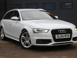 White Used 2014 Audi A4 S-Line Estate | £7,995 (Fair price)