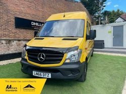 Yellow Used 2016 Mercedes Sprinter Van | £24,995