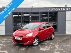 Red Used 2015 Mitsubishi Mirage Hatchback | £7,490 (Fair price)