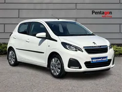 White Used 2017 Peugeot 108 Active Hatchback | £6,195 (Fair price)