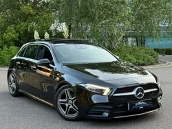 Black Used 2018 Mercedes A200 AMG Line Premium Plus Hatchback | £15,489 (Fair price)