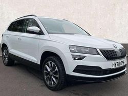 White Used 2020 Skoda Karoq SE Drive SUV | £14,253 (Fair price)