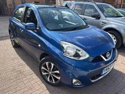 Blue Used 2013 Nissan Micra Tekna Hatchback | £3,995 (Fair price)