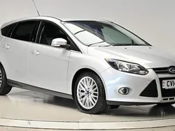 Silver Used 2014 Ford Focus Zetec Hatchback | £7,495 (A bit pricey)