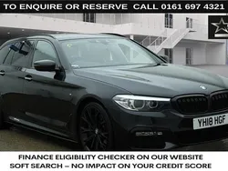 Black Used 2018 BMW 540 M Sport Estate | £23,970 (Fair price)