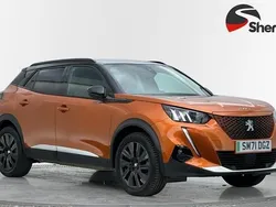 Orange Used 2022 Peugeot e-2008 Premium SUV | £12,690 (Fair price)