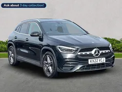 Black Used 2022 Mercedes GLA220 AMG Line Premium Plus SUV | £25,399 (Fair price)