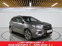 Grey Used 2018 Ford Kuga ST-Line SUV | £10,749 (Good price)