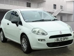 White Used 2012 Fiat Punto Pop Hatchback | £2,100 (Fair price)