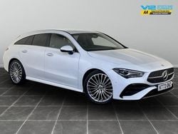 White Used 2023 Mercedes CLA180 Shooting Brake AMG line Estate | £22,495